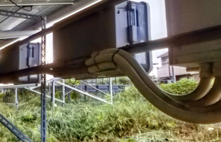 太陽光除草-ケーブル窃盗