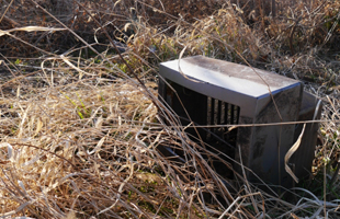 太陽光除草-不法投棄